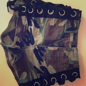 Size small LF camo shorts